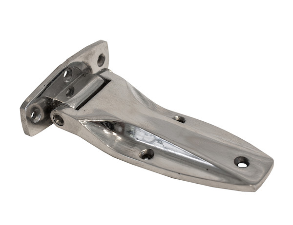 Right Cargo Trailer Flush Hinge with 1/4 Inch Pin - 3.28 x 5.59 Inch-Cast Zinc