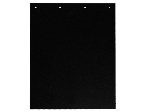 Spray Reducing Grooved White Polymer Mudflaps 24x36 Inch