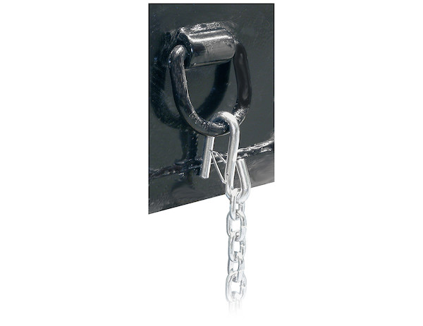 Domestically Forged 5/8 Inch Forged D-Ring With Weld-On Mounting Bracket