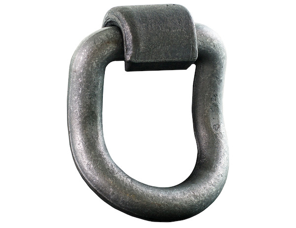 1 Inch Forged 55 Angled D-Ring with Weld-On Mounting Bracket