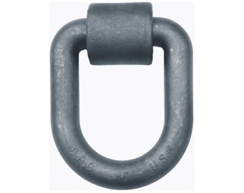1 Inch Forged Extended D-Ring with Weld-On Mounting Bracket