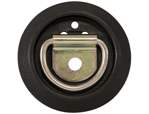 Surface Mounted Rope Ring Plastic Pan With 1/4 Inch Diameter Steel Ring