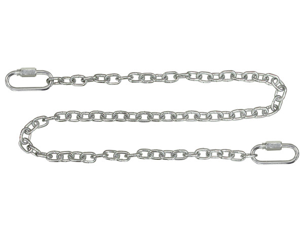 9/32x72 Inch Class 2 Trailer Safety Chain With 2-Quick Link Connectors