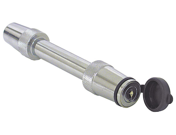 5/8 Inch Bone Style Locking Hitch Pin Assembly With Chrome Finish