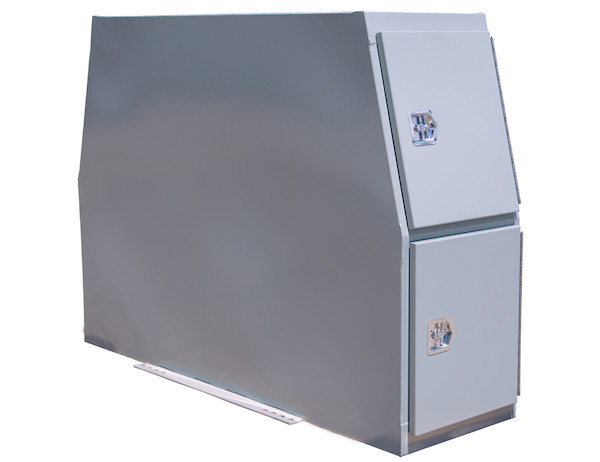 59x24x85 Inch Flat Floor Primed Steel Backpack Truck Box