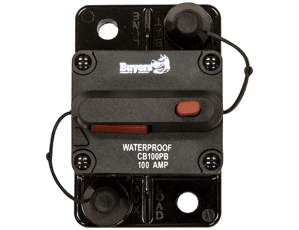 100 Amp Circuit Breaker With Manual Push-to-Trip Reset
