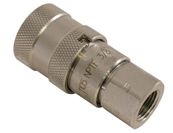1/2 Inch Female Flush-Face Coupler With 3/4 Inch NPT Port