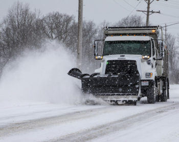 SnowDogg Carbon Steel Municipal J-Plow - 10 Foot Blade