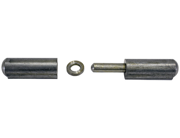 Stainless Weld-On Bullet Hinge with Stainless Pin and Bushing - 0.77 x 3.94 Inch