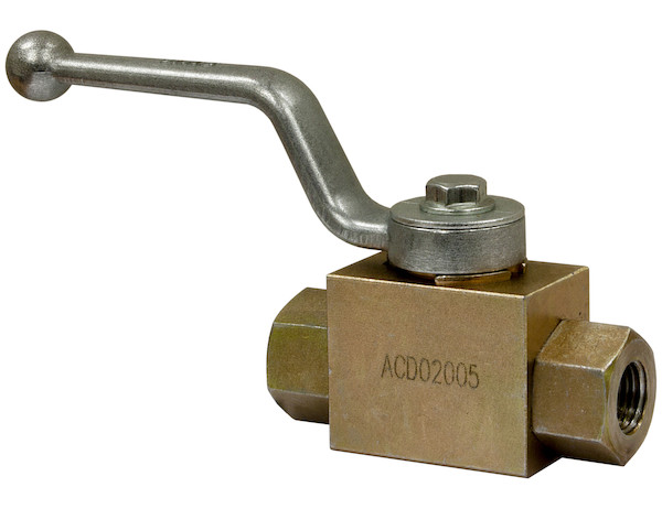 1 Inch NPTF 2-Port High Pressure Ball Valve