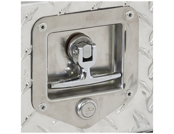 Stainless Single Point T-Handle Latch with Mounting Holes