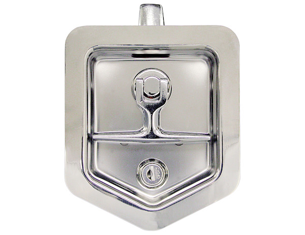Stainless Single Point T-Handle Latch with Blind Studs/Gasket/Cylinder with Keys