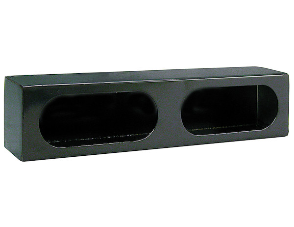 Dual Oval Light Box Stainless Steel