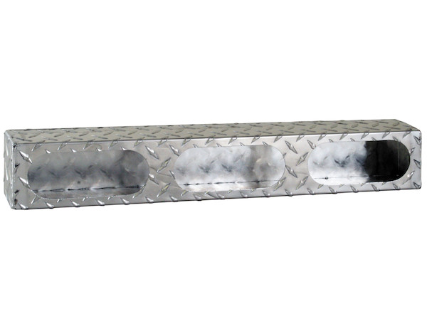 Triple Oval Light Box Stainless Steel