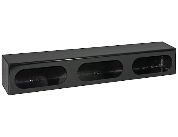 Triple Oval Light Box Stainless Steel