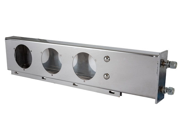30 Inch Stainless Steel Light Boxes with Mudflap Mounts (Driver Side Box ONLY)