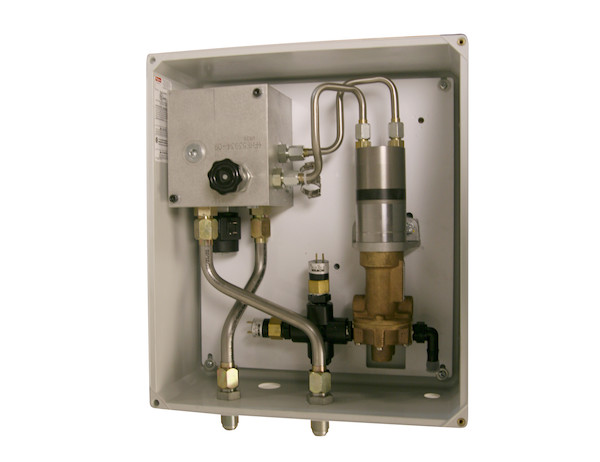 SaltDogg 12 VDC Pre-Wet Enclosure Pump Assembly - 4.5 Gallons Per Minute