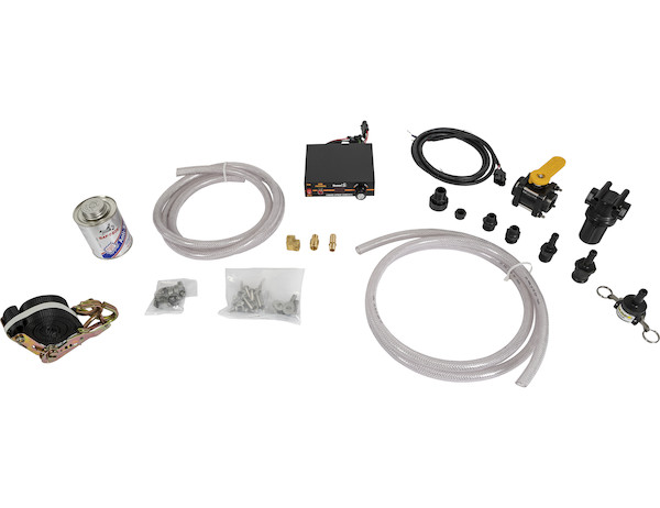 SaltDogg 12 VDC Pre-Wet Kit With One 30-Gallon Poly V-Box Mount Reservoir for pre-2018 SHPE Series Spreaders