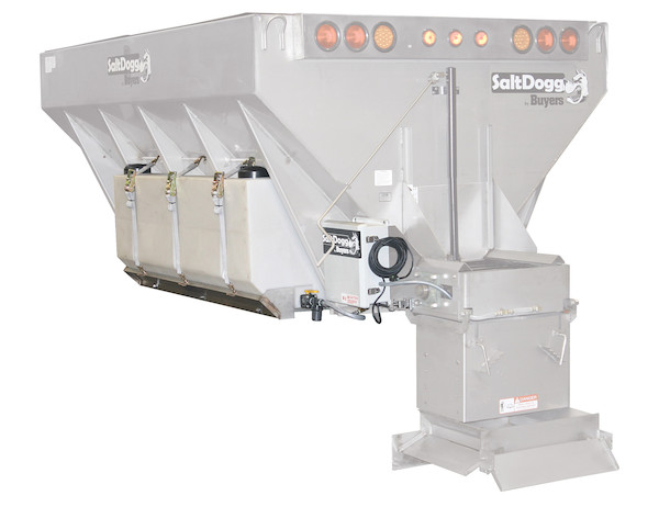 SaltDogg Hydraulic Pre-Wet Kit With One 105-Gallon Poly V-Box Mount Reservoir