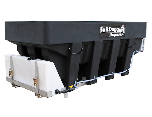 SaltDogg 12 VDC Pre-Wet Kit With One 30-Gallon Poly V-Box Mount Reservoir for SHPE Series Spreaders