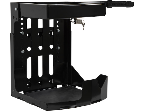 Adjustable Backpack Blower Rack for Open and Enclosed Landscape Trailers