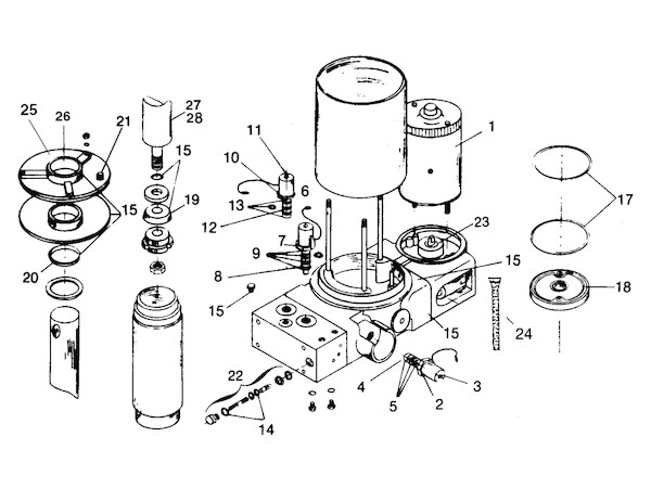 SAM Master Seal Kit similar to Meyer OEM: 15705