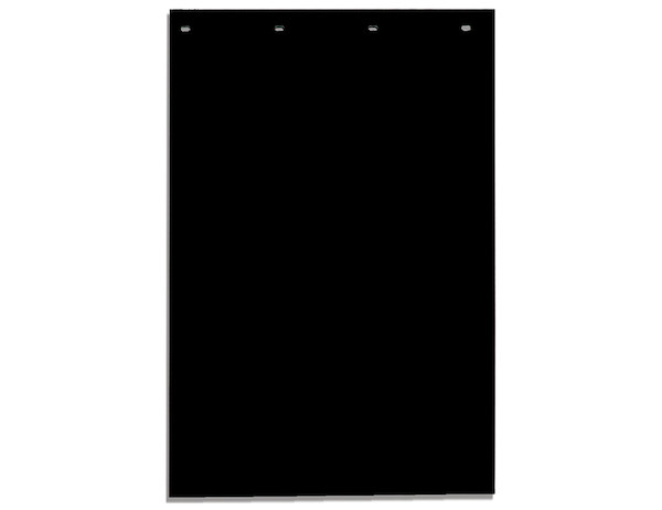 Super Durable White Polymer Mudflaps 24x40 Inch