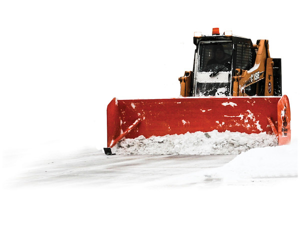 Skid Steer Snow Pusher - 12 Foot