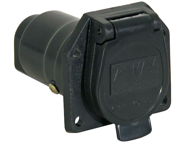7-Way Plastic Trailer Connector - Truck Side