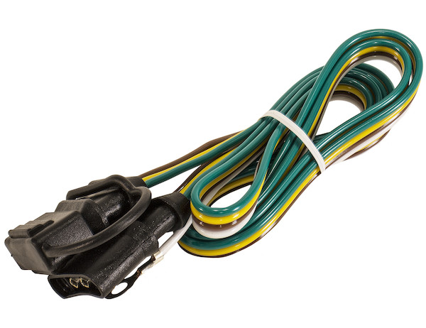 48 Inch Prewired Loop with a 4-Way Flat Connector/Cap