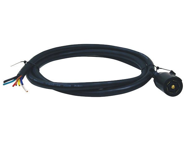 7-Way Trailer Side Flat Pin Trailer Connector