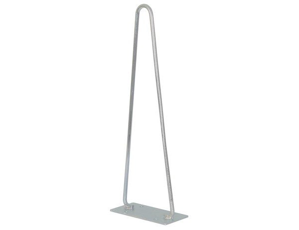 Horizontal Mount Traffic Cone Holders Silver Powder Coat