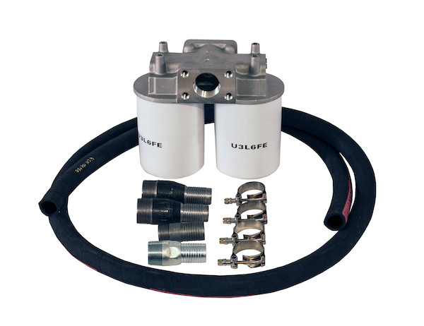 3 Line Filtration Kit With Side-By-Side Filter