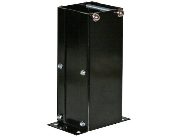 Black Dual Lever Remote Valve Control Console 3-3/8 Inch Wide x 9 Inch High