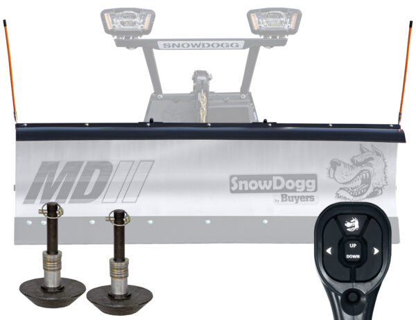 SnowDogg MDII Snow Plow with RapidLink for 1/2 Ton Trucks & SUVs - Image 4