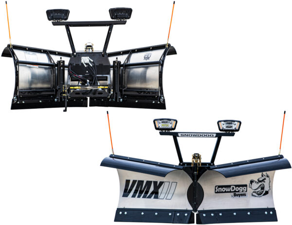 SnowDogg VMXII Plow with RapidLink Optimized for 1/2 Ton Trucks